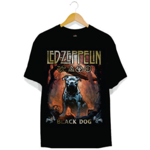 Camiseta Led Zeppelin Black Dog