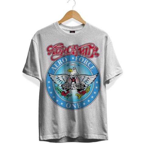 Camiseta Aerosmith Branca