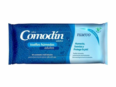 Toallitas Humedas Comodin Adultos 60u