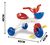 Triciclo Infantil Junior Rider Rondi Color Azul/rojo/blanco - Onta Bebé