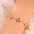 Pulsera Flor 4 Pétalos de Cristal - comprar en línea