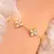 Pulsera Flor 4 Pétalos blanca - comprar en línea