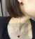 Collar Clover Red (Burdeos) - comprar en línea