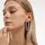 Aretes Cadenas Bicolor - comprar en línea