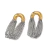 Aretes Cadenas Bicolor