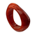 Brazalete Rígido Cerámica Rojo