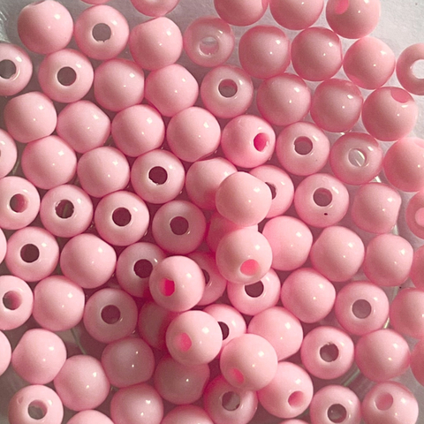 Bola plástica rosa candy
