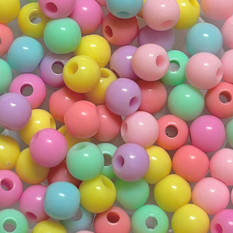 Bola plástica cores candy