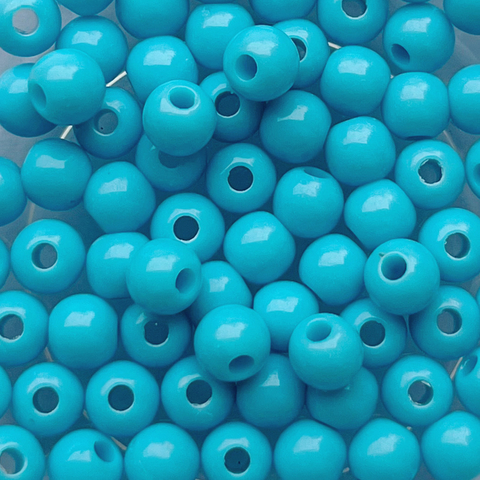 Bola plástica azul claro