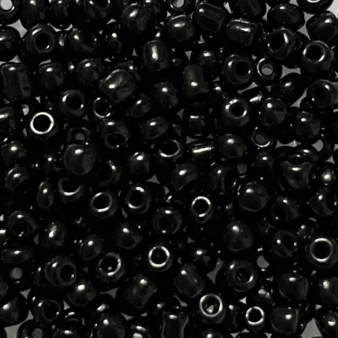 Miçanga preta 4mm