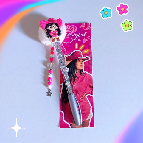 Caneta personalizada Boiadeira (cor cinza) - comprar online