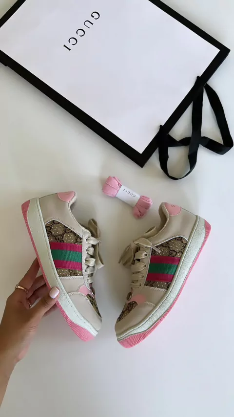 TÊNIS GUCCI SCREENER COURO