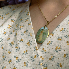 Pingente Colhendo Flores • Amarelo - Verônica Antonakis
