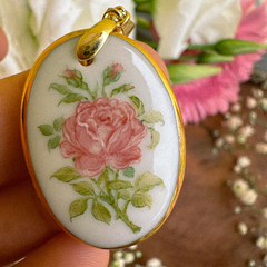 Pingente Rosa Doce - loja online
