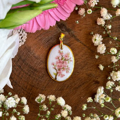 Pingente Flores de Cerejeira