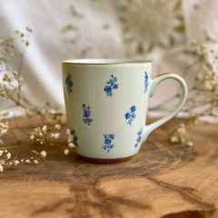 Canequinha Rosas • Azul - comprar online