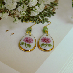 Brinco Amor-Perfeito Rosa - loja online