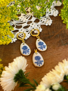 Conjunto Rosas Azuis 1 (3pçs) na internet