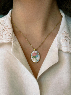 Pingente Vasinho de Rosa - comprar online