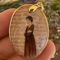 Pingente Elizabeth Bennet • Carta - comprar online