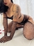 Luva Sexy Glow Preto - Queen Intimates