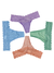 Combo Duo 8 Calcinhas ( 4 Calcinhas Samara e 4 Calcinhas Nany) - comprar online