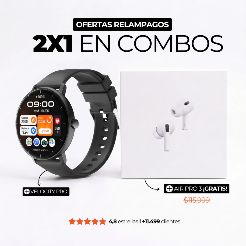 Oferta 2x1: Velocity Pro + Air Pro 3