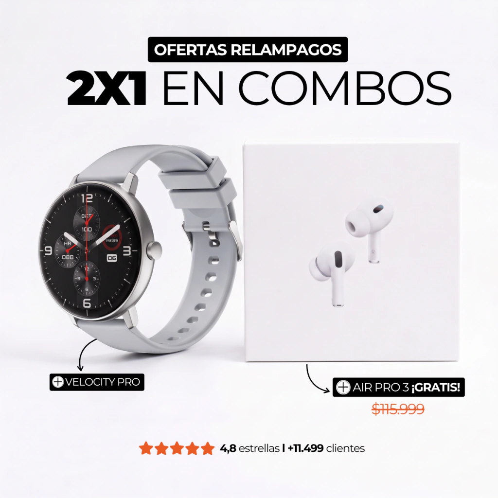 Oferta 2x1: Velocity Pro + Air Pro 3 - Dos estilos