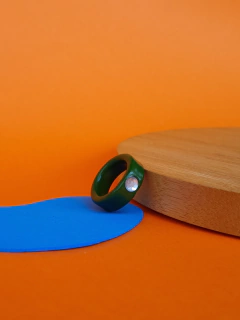 Anel Verde Oliva - Orgânika - comprar online
