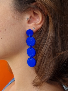 Brinco Folia Azul Royal - Orgânika na internet