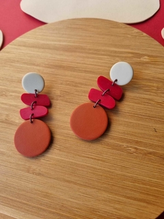 Brinco Alma Vermelho Carmim - Orgânika - comprar online