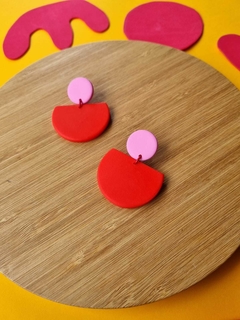 Brinco Canoa Vermelho Escarlate - Orgânika - comprar online