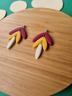 Brinco Flora Amarelo Ocre - Orgânika - comprar online
