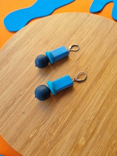 Brinco Formas Azul - Orgânika - comprar online