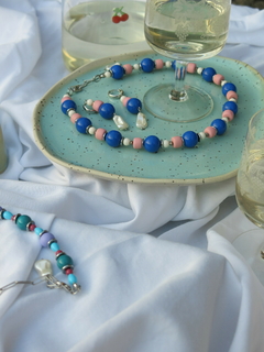 Colar Murano Azul Royal - Orgânika