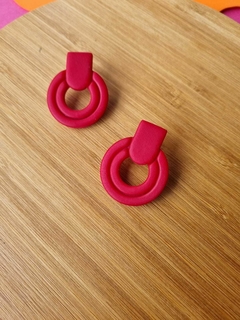 Brinco Pandora Vermelho Carmim - Orgânika - comprar online