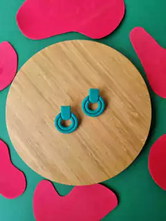 Brinco Pandora Verde Esmeralda - Orgânika