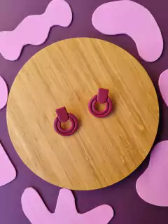 Brinco Pandora Roxo Uva - Orgânika