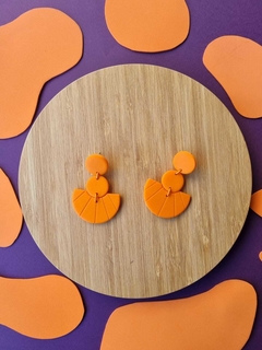 Brinco Sereia Laranja Tangerina - Orgânika - comprar online