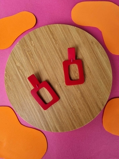 Brinco Vista Vermelho Carmim - Orgânika