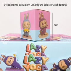 Blind Box Labubu Lazy Yoga