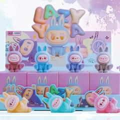 Blind Box Labubu Lazy Yoga