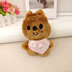 Chaveiro pelúcia SKZOO Stray Kids lenço - Kawaii PomPom Shop