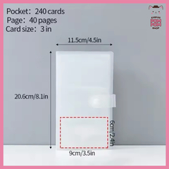 Álbum para photocard 240cards