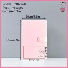 Álbum para photocard 240cards - loja online
