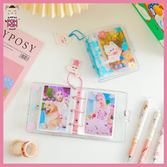 Mini álbum para photocard com pingente - comprar online