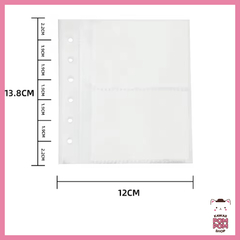 Binder de pelúcia para photocard + refil 10fls na internet