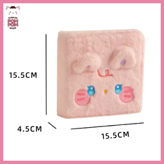 Binder de pelúcia para photocard + refil 10fls - comprar online