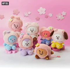 Chaveiro pelúcia BT21 Coleção Sakura - comprar online