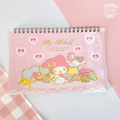 Caderno de adesivos Sanrio